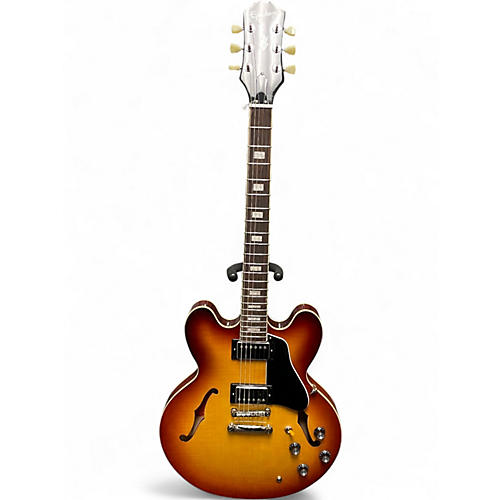 Used Epiphone ES335 figure IG Iced Tea Hollow Body Electric Guitar Iced Tea