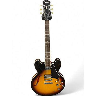 Epiphone Used Epiphone ES335 inspired by Gibson Iced Tea Hollow Body Electric Guitar