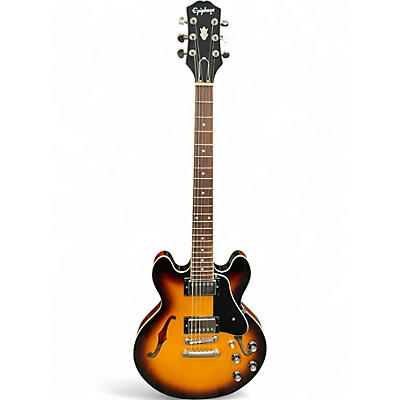 Used Epiphone ES339 2 Color Sunburst Hollow Body Electric Guitar