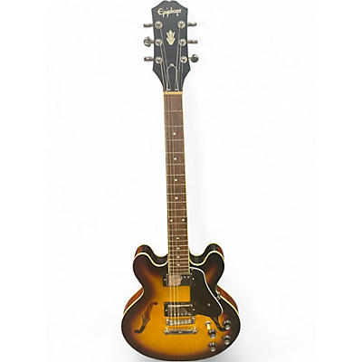 Used Epiphone ES339 2 Color Sunburst Hollow Body Electric Guitar