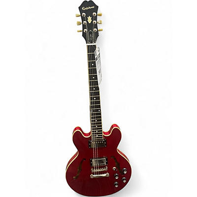 Used Epiphone ES339 Black Cherry Hollow Body Electric Guitar