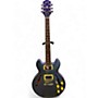 Used Epiphone ES339 Blue Hollow Body Electric Guitar Blue