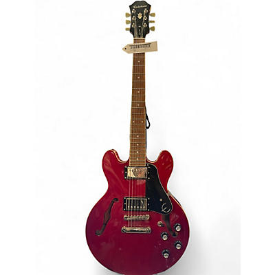 Used Epiphone ES339 Burgundy Hollow Body Electric Guitar