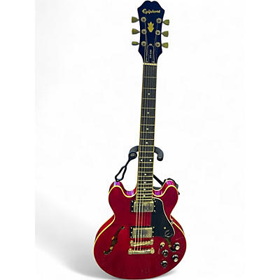 Used Epiphone ES339 Candy Apple Red Hollow Body Electric Guitar
