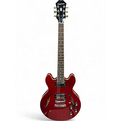 Used Epiphone ES339 Cherry Hollow Body Electric Guitar