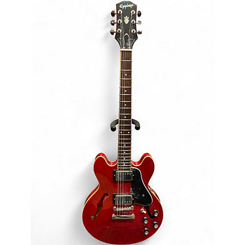 Used Epiphone ES339 Cherry Hollow Body Electric Guitar Cherry