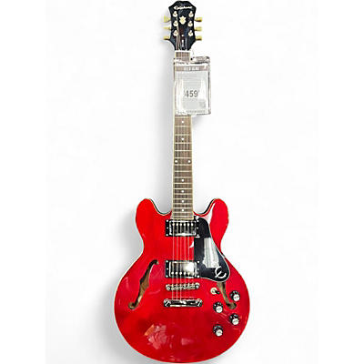 Used Epiphone ES339 Cherry Hollow Body Electric Guitar