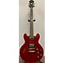 Used Epiphone Used Epiphone ES339 DOT Candy Apple Red Hollow Body Electric Guitar Candy Apple Red