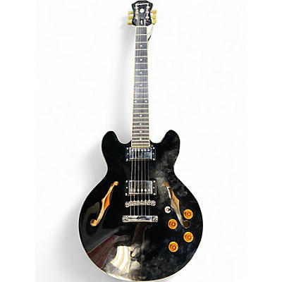 Used Epiphone ES339 DOT Ebony Hollow Body Electric Guitar