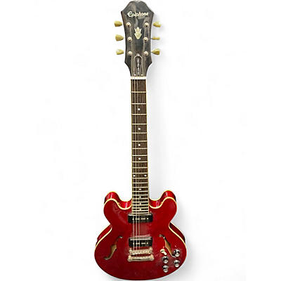 Used Epiphone ES339 P90 PRO Cherry Hollow Body Electric Guitar