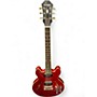 Used Epiphone ES339 P90 PRO Cherry Hollow Body Electric Guitar Cherry