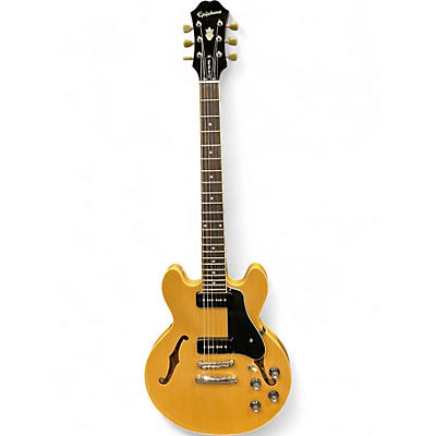 Used Epiphone ES339 P90 PRO Natural Solid Body Electric Guitar