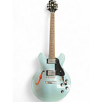 Used Epiphone ES339 Pelham Blue Hollow Body Electric Guitar