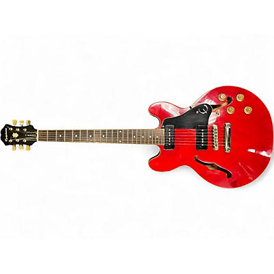 Used Epiphone ES339 Pro Red Hollow Body Electric Guitar