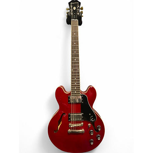 Used Epiphone ES339 Red Hollow Body Electric Guitar Red