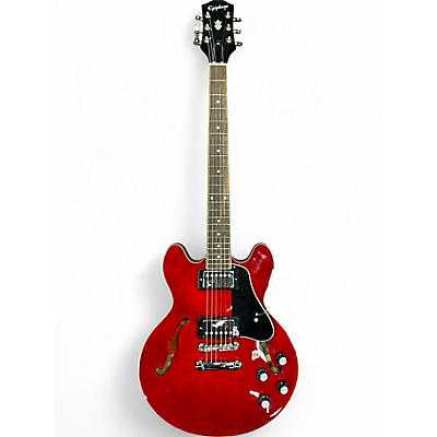 Used Epiphone ES339 Red Hollow Body Electric Guitar