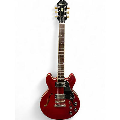 Used Epiphone ES339 Red Hollow Body Electric Guitar