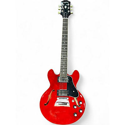Used Epiphone ES339 Red Hollow Body Electric Guitar
