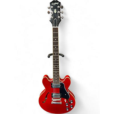 Used Epiphone ES339 Red Hollow Body Electric Guitar