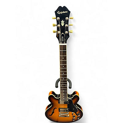 Used Epiphone ES339 Sunburst Hollow Body Electric Guitar