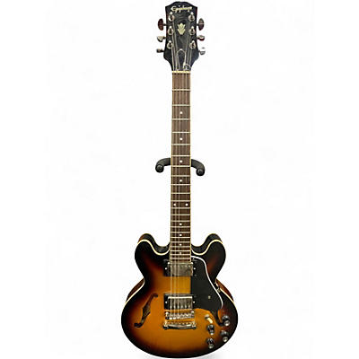 Used Epiphone ES339 Sunburst Hollow Body Electric Guitar