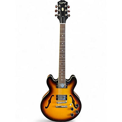 Used Epiphone ES339 Sunburst Hollow Body Electric Guitar