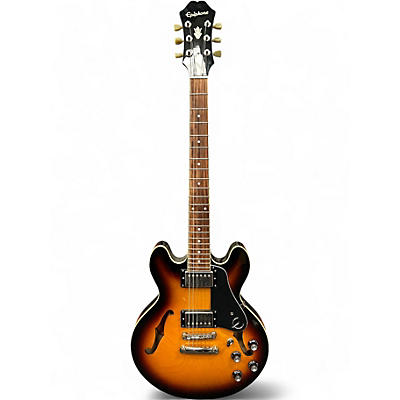 Used Epiphone ES339 Tobacco Burst Hollow Body Electric Guitar