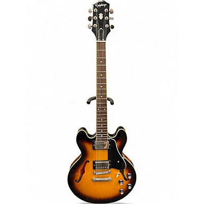 Used Epiphone ES339 Tobacco Sunburst Hollow Body Electric Guitar