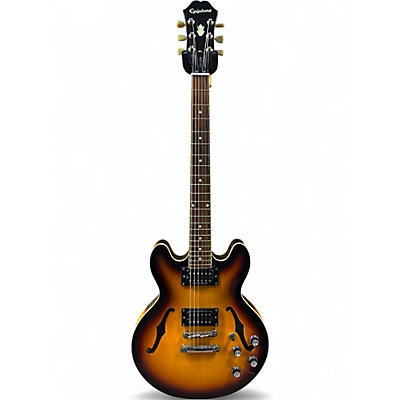 Used Epiphone ES339 Vintage Sunburst Hollow Body Electric Guitar