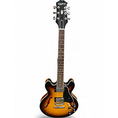 Used Epiphone ES339 Vintage Sunburst Hollow Body Electric Guitar