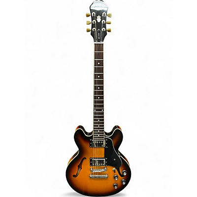 Used Epiphone ES339 Vintage Sunburst Hollow Body Electric Guitar