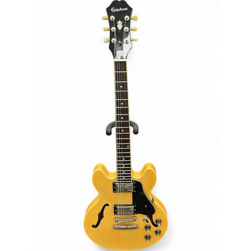 Used Epiphone ES339 Yellow Hollow Body Electric Guitar Yellow