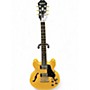 Used Epiphone ES339 Yellow Hollow Body Electric Guitar Yellow
