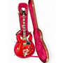 Used Epiphone ES345 BTTF Satin Red Hollow Body Electric Guitar Satin Red
