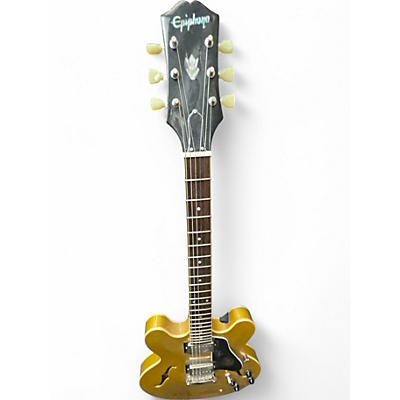 Used Epiphone ES355 Antique Gold Hollow Body Electric Guitar