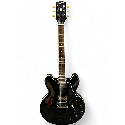 Epiphone Used Epiphone ES355 Black Hollow Body Electric Guitar