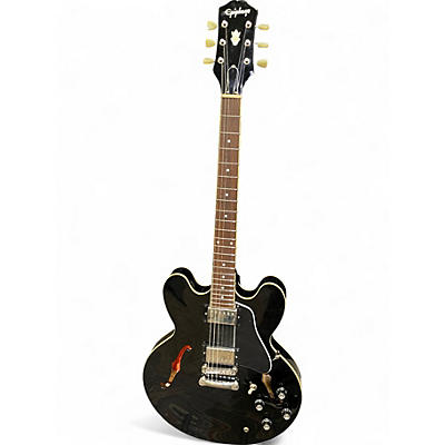 Used Epiphone ES355 Black Hollow Body Electric Guitar