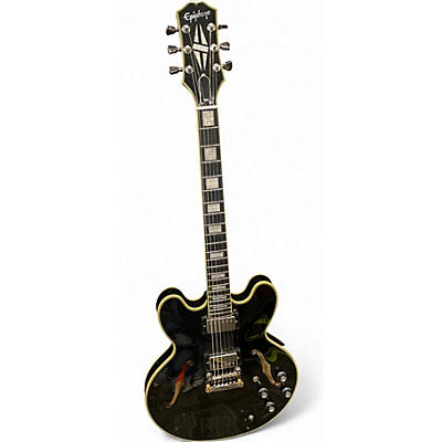 Used Epiphone ES355 Black Hollow Body Electric Guitar