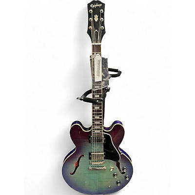 Used Epiphone ES355 Blueberry Burst Hollow Body Electric Guitar