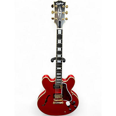 Used Epiphone ES355 CHERRY RED Hollow Body Electric Guitar