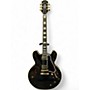 Used Epiphone ES355 CUSTOM Ebony Hollow Body Electric Guitar Ebony