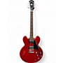 Used Epiphone ES355 Candy Apple Red Hollow Body Electric Guitar Candy Apple Red