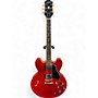 Used Epiphone ES355 Cherry Hollow Body Electric Guitar Cherry
