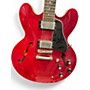Used Epiphone ES355 Cherry Hollow Body Electric Guitar Cherry