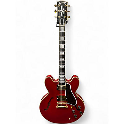 Used Epiphone ES355 Cherry Hollow Body Electric Guitar