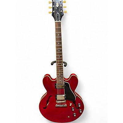 Used Epiphone ES355 Cherry Hollow Body Electric Guitar