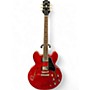 Used Epiphone ES355 Cherry Hollow Body Electric Guitar Cherry