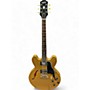 Used Epiphone ES355 Gold Hollow Body Electric Guitar Gold