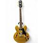Used Epiphone ES355 Gold Hollow Body Electric Guitar Gold