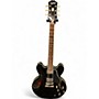 Used Epiphone ES355 IG Black Hollow Body Electric Guitar Black